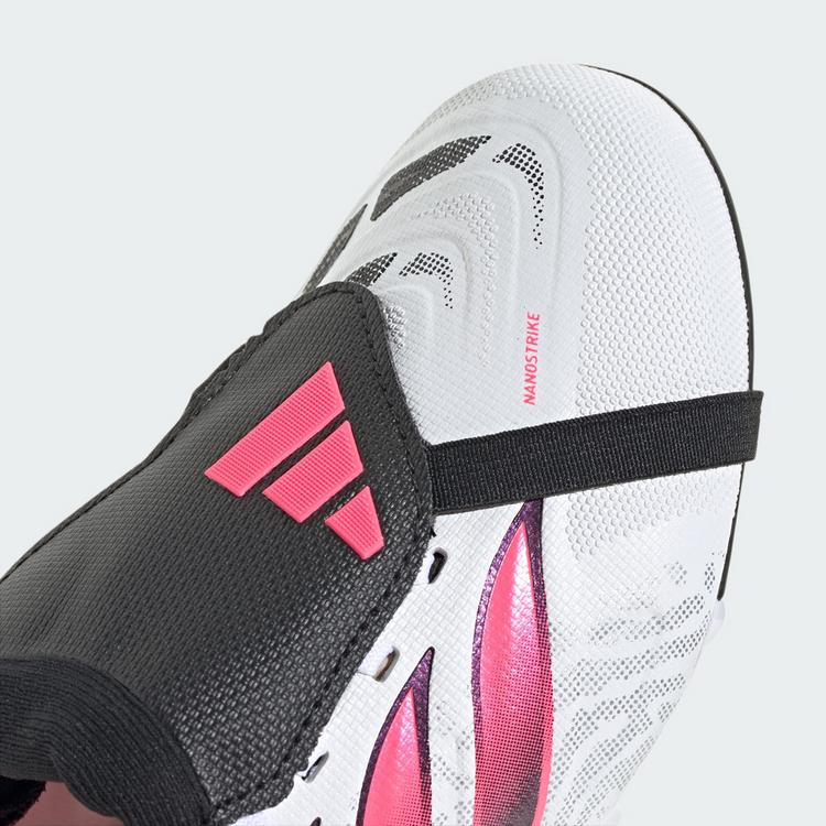 adidas adidas Predator League Kids Fu&szlig;ballschuh, Fu&szlig;ballschuhe Kinder - Cloud White / Solar Turbo / Core Black - 6 | SportScheck