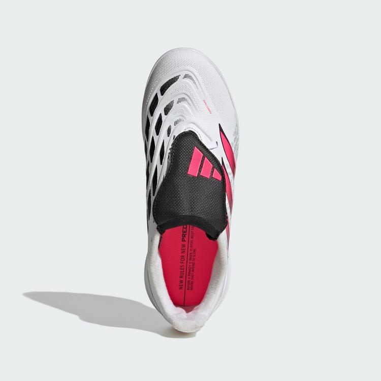 adidas adidas Predator League Kids Fu&szlig;ballschuh, Fu&szlig;ballschuhe Kinder - Cloud White / Solar Turbo / Core Black - 0 | SportScheck