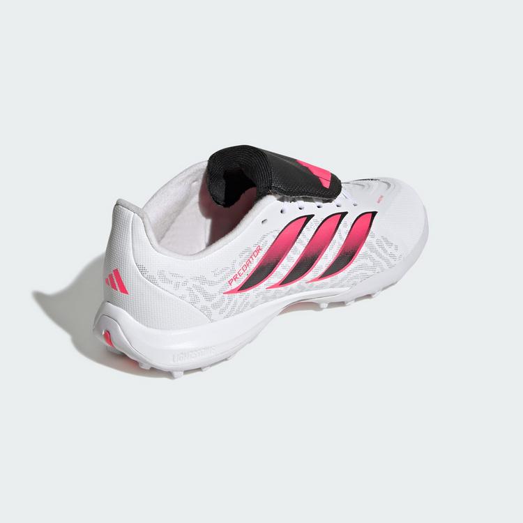 adidas adidas Predator League Kids Fu&szlig;ballschuh, Fu&szlig;ballschuhe Kinder - Cloud White / Solar Turbo / Core Black - 3 | SportScheck