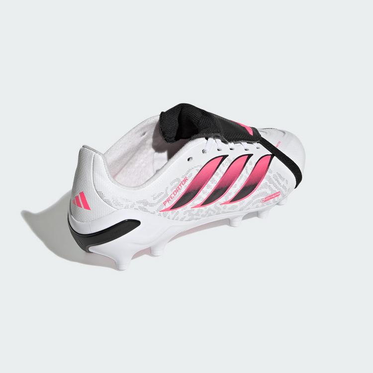 adidas adidas Predator League Kids Fu&szlig;ballschuh, Fu&szlig;ballschuhe Kinder - Cloud White / Solar Turbo / Core Black - 3 | SportScheck