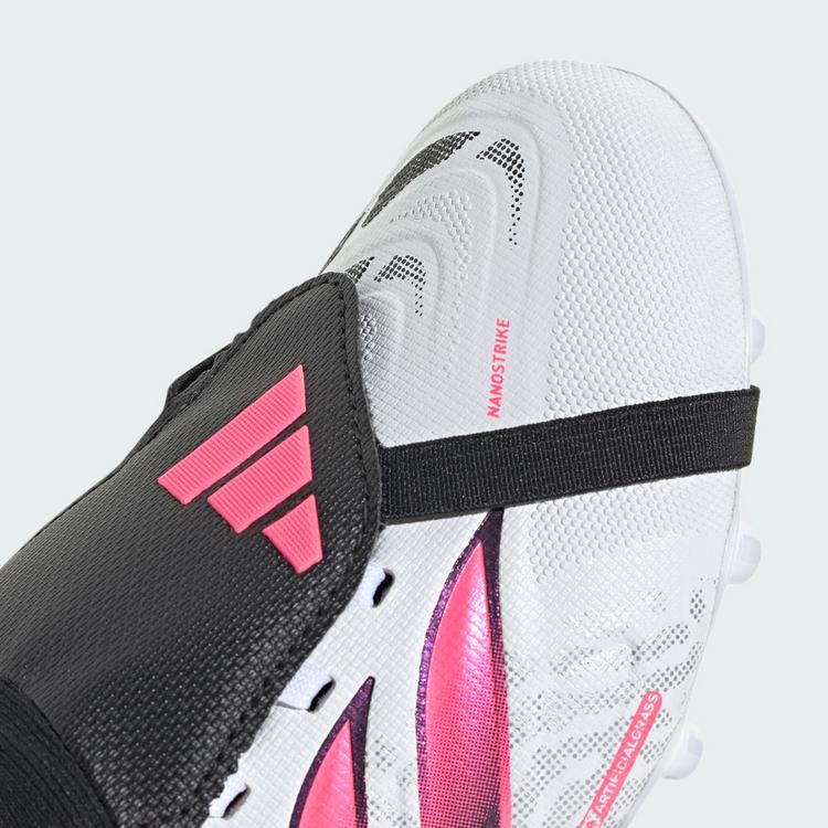 adidas adidas Predator League Kids Fu&szlig;ballschuh, Fu&szlig;ballschuhe Kinder - Cloud White / Solar Turbo / Core Black - 6 | SportScheck