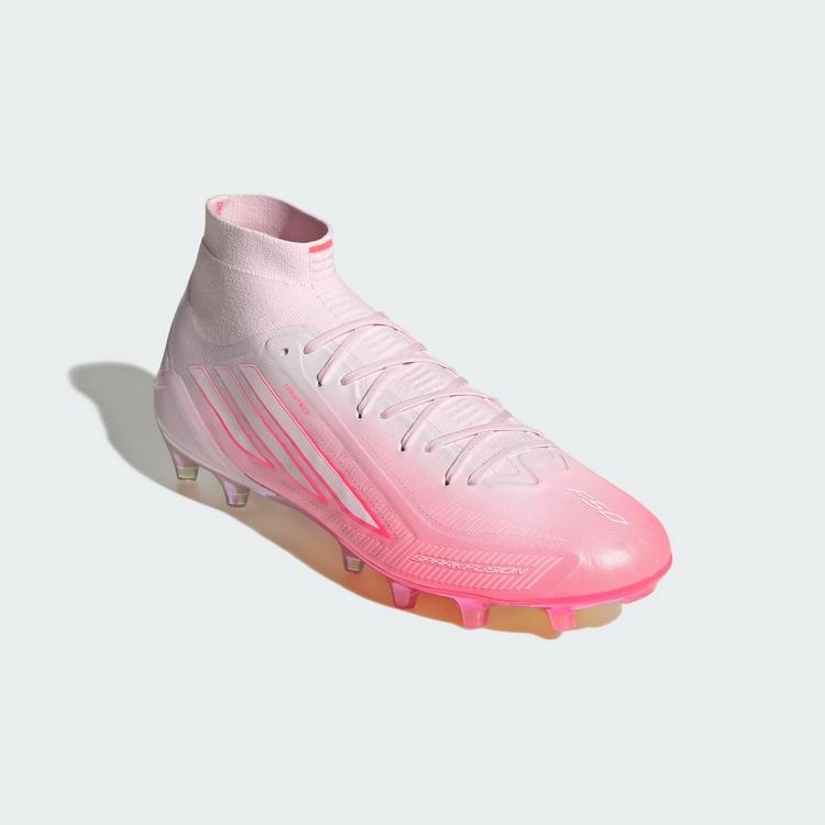adidas adidas F50 SPARKFUSION ELITE Fu&szlig;ballschuh, Fu&szlig;ballschuhe Damen - Solar Turbo / Cloud White / Distilled Pink - 2 | SportScheck