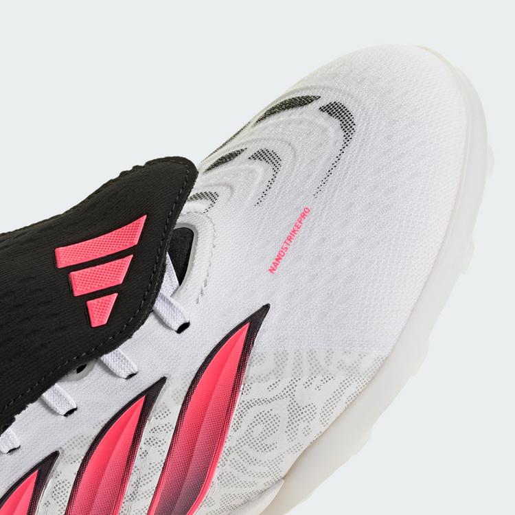 adidas adidas Predator Pro Fu&szlig;ballschuh, Hybridrasen, Fu&szlig;ballschuhe - Cloud White / Solar Turbo / Core Black - 5 | SportScheck