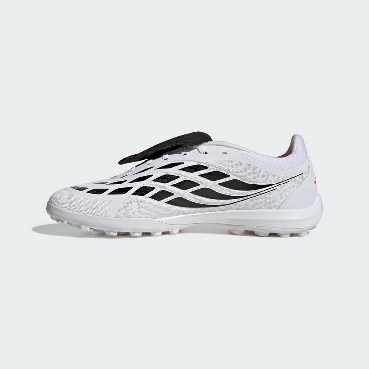 adidas adidas Predator League Fu&szlig;ballschuh, Fu&szlig;ballschuhe - Cloud White / Solar Turbo / Core Black - 4 | SportScheck