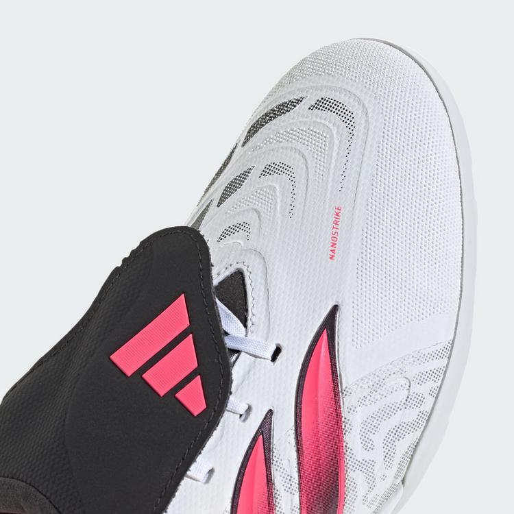 adidas adidas Predator League Fu&szlig;ballschuh, Fu&szlig;ballschuhe - Cloud White / Solar Turbo / Core Black - 5 | SportScheck