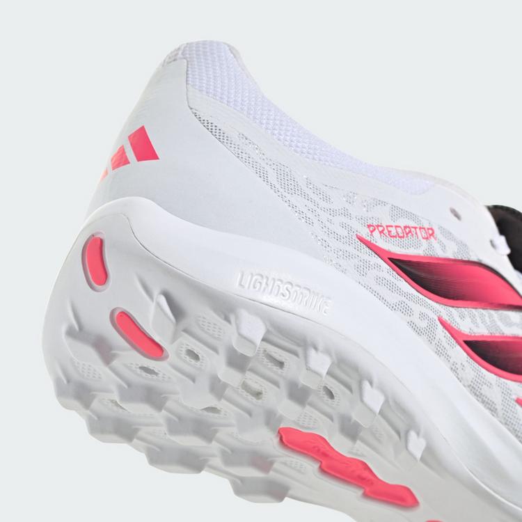 adidas adidas Predator League Fu&szlig;ballschuh, Fu&szlig;ballschuhe - Cloud White / Solar Turbo / Core Black - 6 | SportScheck