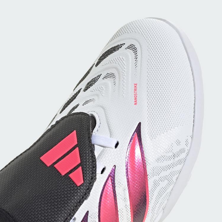 adidas adidas Predator League Kids Fu&szlig;ballschuh, Fu&szlig;ballschuhe Kinder - Cloud White / Solar Turbo / Core Black - 5 | SportScheck