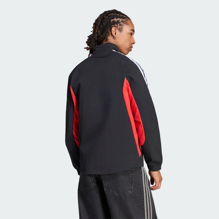 adidas adidas Eintracht Frankfurt Anthem Heimjacke Trainingsjacke Herren - Black / Sge Red - 1 | SportScheck