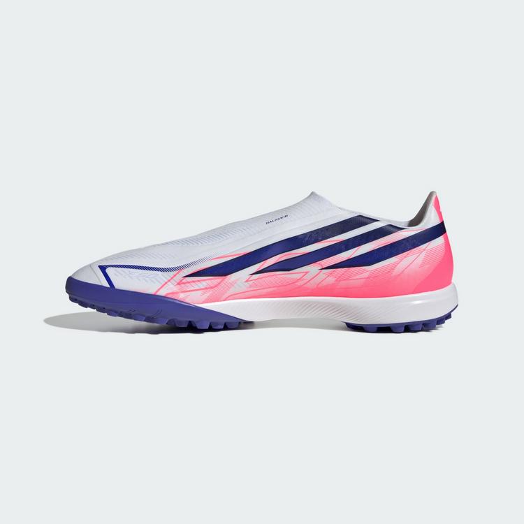 adidas adidas F50 Hyperfast League Fu&szlig;ballschuh, Fu&szlig;ballschuhe - Cloud White / Solar Purple / Solar Turbo - 4 | SportScheck