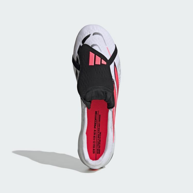 adidas adidas Predator Pro Fu&szlig;ballschuh, Kunstrasen, Fu&szlig;ballschuhe - Cloud White / Solar Turbo / Core Black - 0 | SportScheck