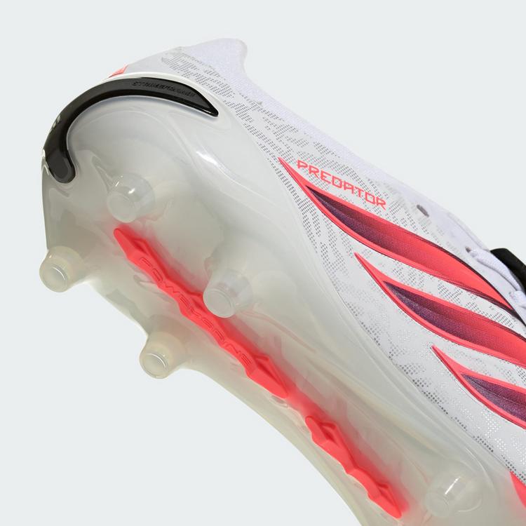 adidas adidas Predator Pro Fu&szlig;ballschuh, Kunstrasen, Fu&szlig;ballschuhe - Cloud White / Solar Turbo / Core Black - 5 | SportScheck