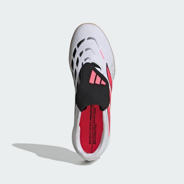 adidas adidas Predator Pro Fu&szlig;ballschuh, Halle, Fu&szlig;ballschuhe - Cloud White / Solar Turbo / Core Black - 0 | SportScheck