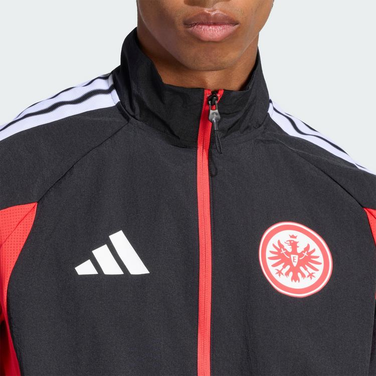 adidas adidas Eintracht Frankfurt Anthem Heimjacke Trainingsjacke Herren - Black / Sge Red - 1 | SportScheck