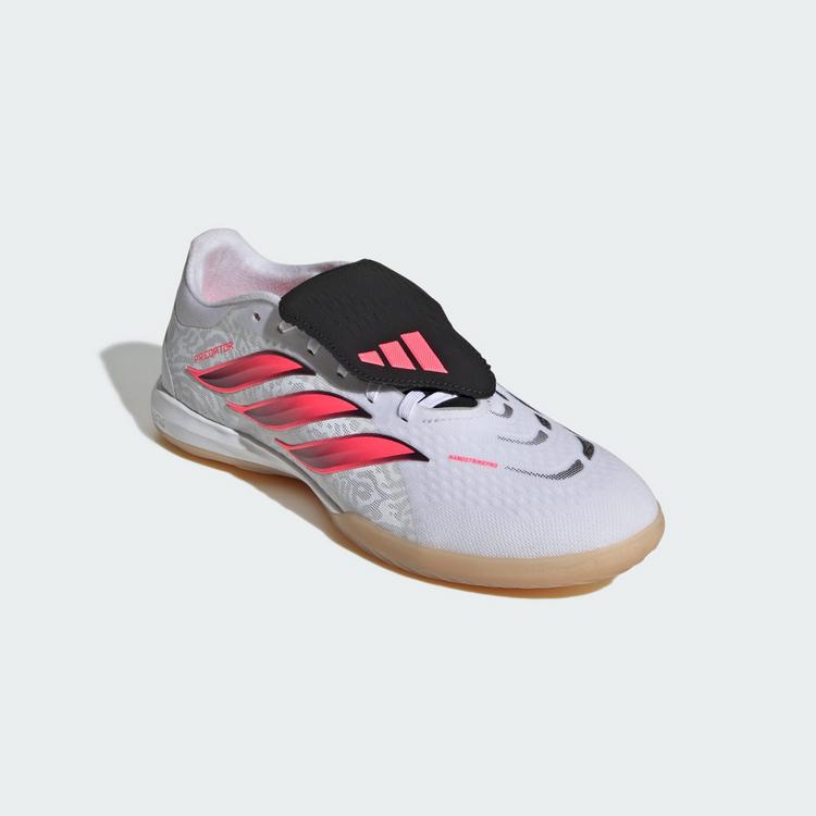 adidas adidas Predator Pro Fu&szlig;ballschuh, Halle, Fu&szlig;ballschuhe - Cloud White / Solar Turbo / Core Black - 2 | SportScheck