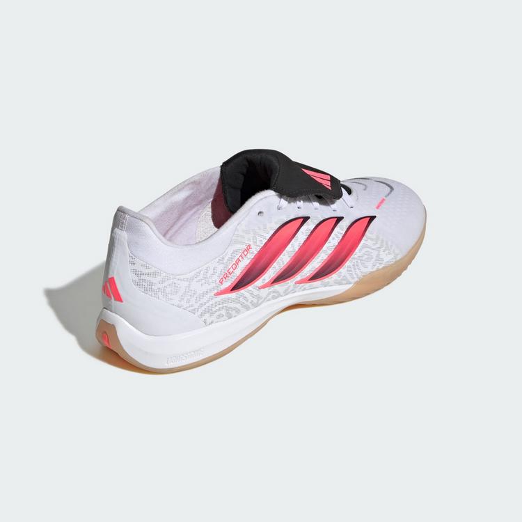 adidas adidas Predator Pro Fu&szlig;ballschuh, Halle, Fu&szlig;ballschuhe - Cloud White / Solar Turbo / Core Black - 3 | SportScheck