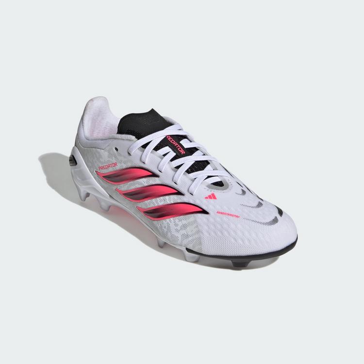 adidas adidas Predator Elite Kids Fu&szlig;ballschuh, feste Fu&szlig;ballschuhe Kinder - Cloud White / Solar Turbo / Core Black - 2 | SportScheck