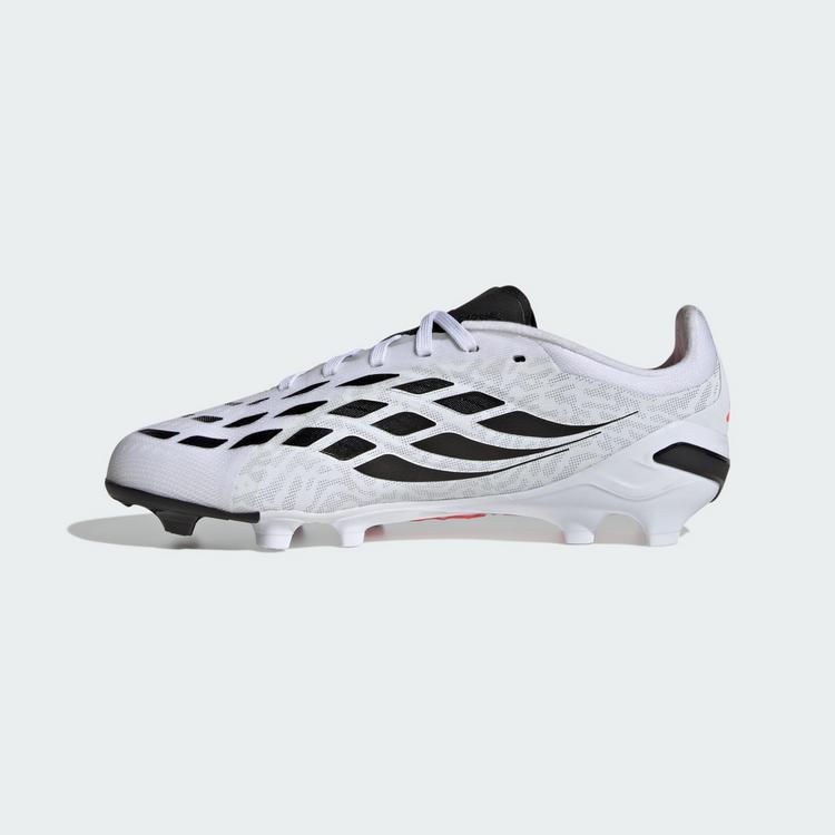 adidas adidas Predator Elite Kids Fu&szlig;ballschuh, feste Fu&szlig;ballschuhe Kinder - Cloud White / Solar Turbo / Core Black - 4 | SportScheck