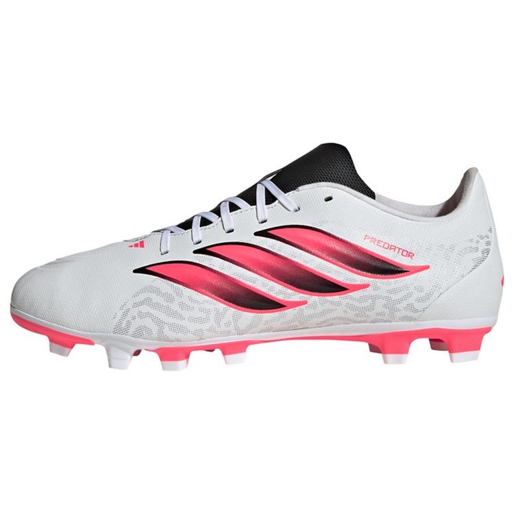 adidas adidas Predator Club Fu&szlig;ballschuh, feste Fu&szlig;ballschuhe - Cloud White / Solar Turbo / Core Black - 0 | SportScheck