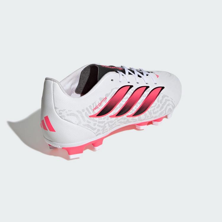 adidas adidas Predator Club Fu&szlig;ballschuh, feste Fu&szlig;ballschuhe - Cloud White / Solar Turbo / Core Black - 3 | SportScheck