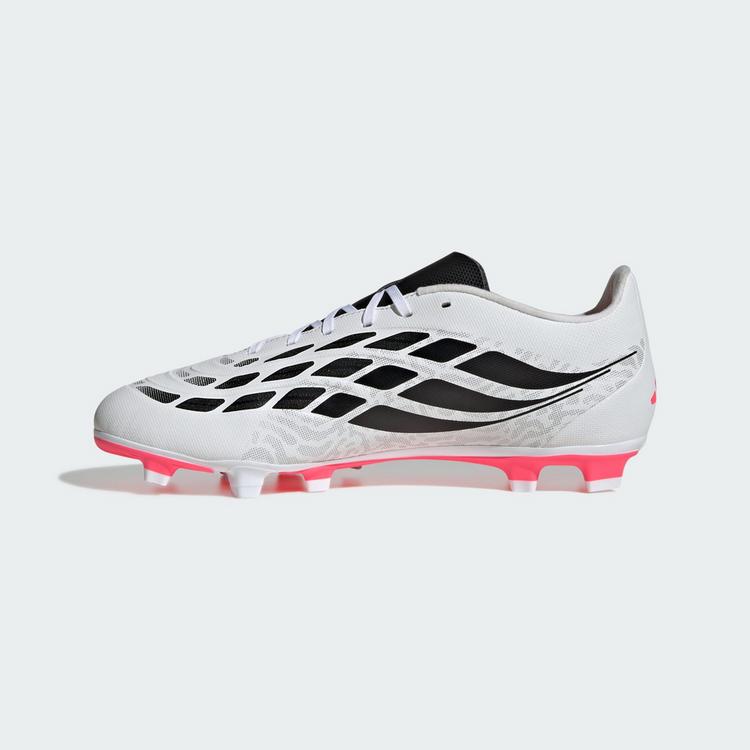 adidas adidas Predator Club Fu&szlig;ballschuh, feste Fu&szlig;ballschuhe - Cloud White / Solar Turbo / Core Black - 4 | SportScheck