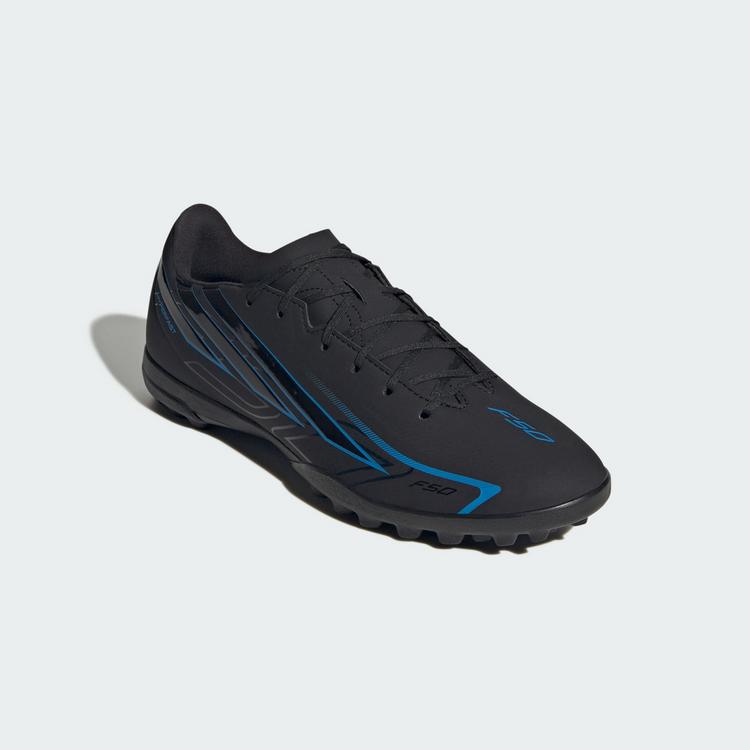 adidas adidas F50 HYPERFAST CLUB Fu&szlig;ballschuh, Fu&szlig;ballschuhe - Core Black / Core Black / Lucid Ray Blue - 2 | SportScheck