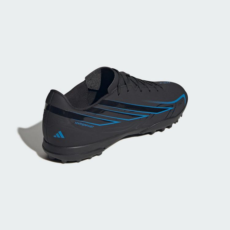 adidas adidas F50 HYPERFAST CLUB Fu&szlig;ballschuh, Fu&szlig;ballschuhe - Core Black / Core Black / Lucid Ray Blue - 3 | SportScheck