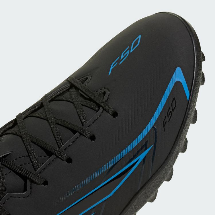 adidas adidas F50 HYPERFAST CLUB Fu&szlig;ballschuh, Fu&szlig;ballschuhe - Core Black / Core Black / Lucid Ray Blue - 5 | SportScheck
