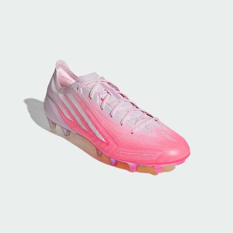 adidas adidas F50 SPARKFUSION ELITE Fu&szlig;ballschuh, Fu&szlig;ballschuhe Damen - Solar Turbo / Cloud White / Distilled Pink - 2 | SportScheck