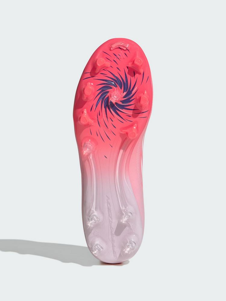 adidas adidas F50 SPARKFUSION LEAGUE Fu&szlig;ballschuh, Fu&szlig;ballschuhe Damen - Solar Turbo / Cloud White / Distilled Pink - 1 | SportScheck
