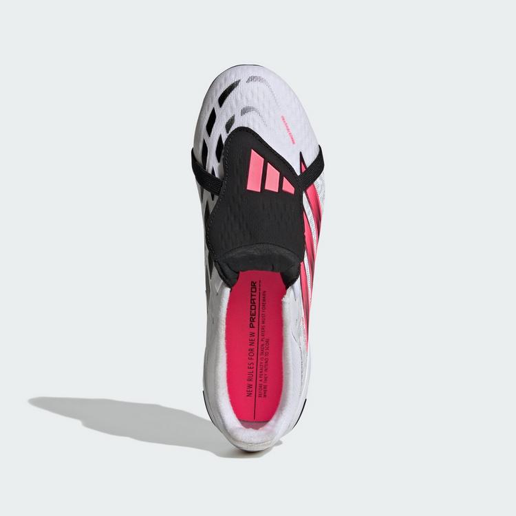 adidas adidas PREDATOR ELITE Kids Fu&szlig;ballschuh, feste Fu&szlig;ballschuhe Kinder - Cloud White / Solar Turbo / Core Black - 0 | SportScheck