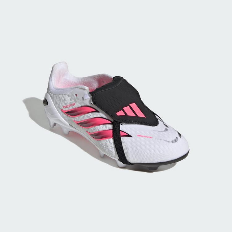 adidas adidas PREDATOR ELITE Kids Fu&szlig;ballschuh, feste Fu&szlig;ballschuhe Kinder - Cloud White / Solar Turbo / Core Black - 2 | SportScheck