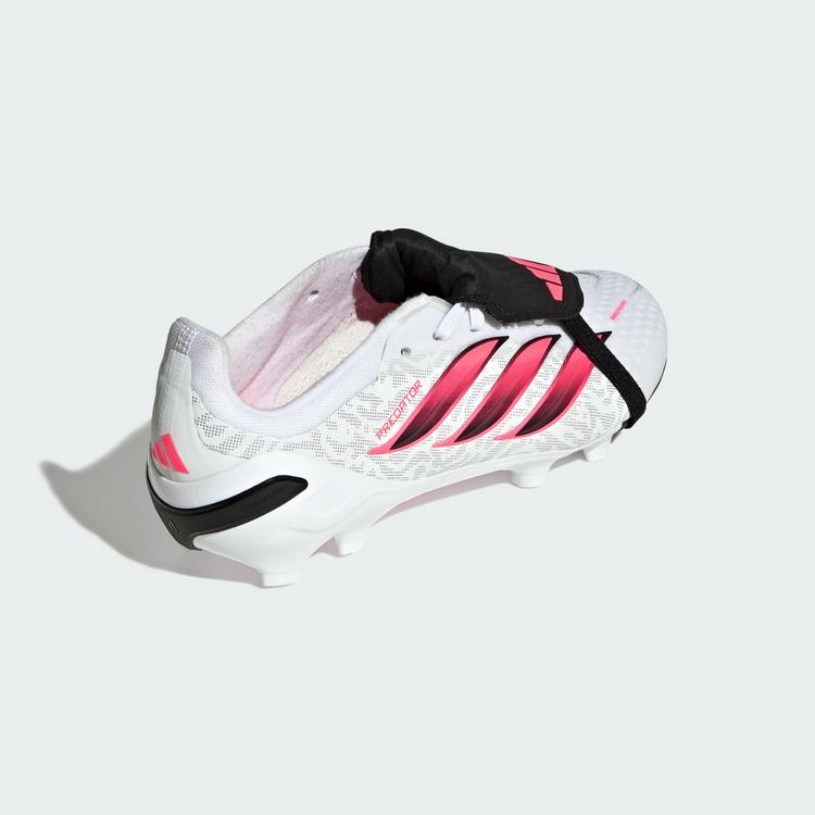 adidas adidas PREDATOR ELITE Kids Fu&szlig;ballschuh, feste Fu&szlig;ballschuhe Kinder - Cloud White / Solar Turbo / Core Black - 3 | SportScheck