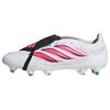 adidas Predator League Fu&szlig;ballschuh, weiche Fu&szlig;ballschuhe - Cloud White / Solar Turbo / Core Black