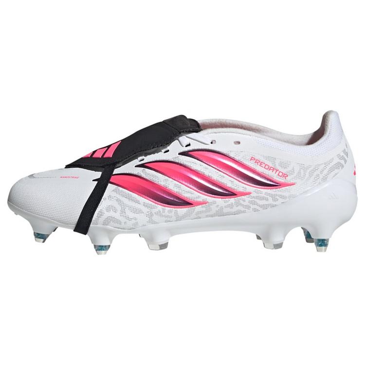 adidas adidas Predator League Fu&szlig;ballschuh, weiche Fu&szlig;ballschuhe - Cloud White / Solar Turbo / Core Black - 0 | SportScheck