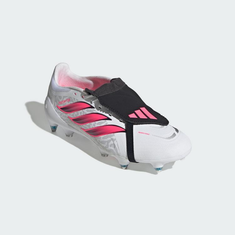 adidas adidas Predator League Fu&szlig;ballschuh, weiche Fu&szlig;ballschuhe - Cloud White / Solar Turbo / Core Black - 2 | SportScheck