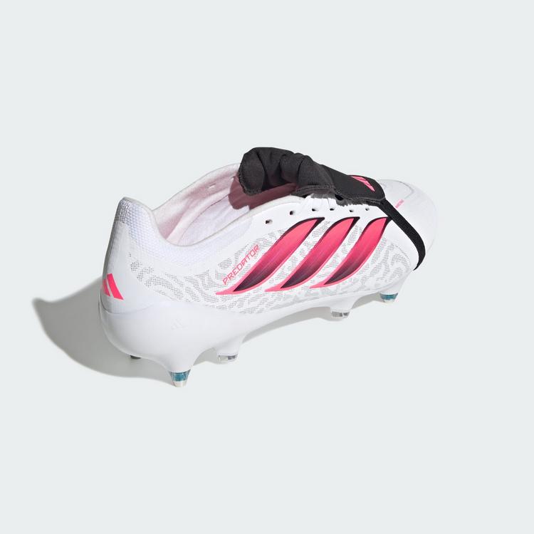 adidas adidas Predator League Fu&szlig;ballschuh, weiche Fu&szlig;ballschuhe - Cloud White / Solar Turbo / Core Black - 3 | SportScheck