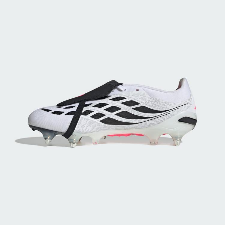adidas adidas Predator Pro Fu&szlig;ballschuh, weiche Fu&szlig;ballschuhe - Cloud White / Solar Turbo / Core Black - 4 | SportScheck