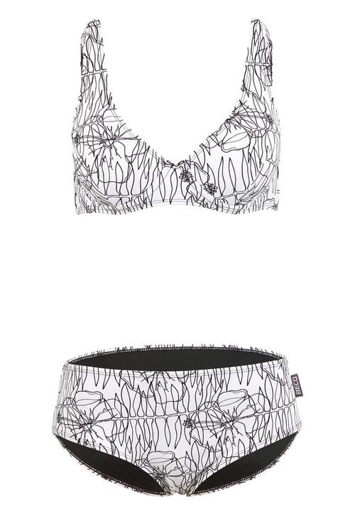BECO BEERMANN Flower Lines Bikini Set Damen