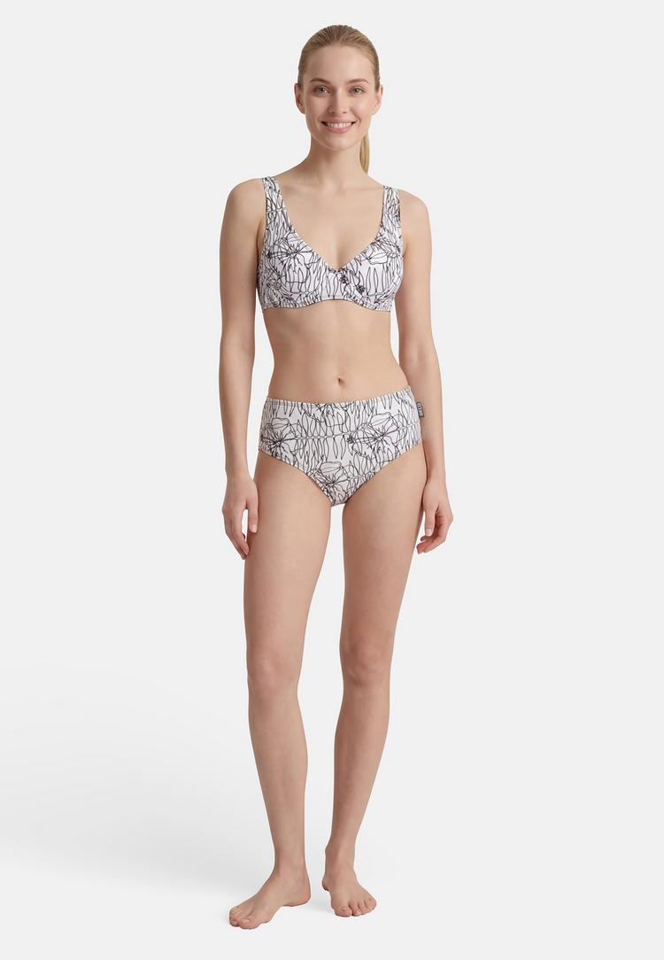 BECO BEERMANN BECO BEERMANN Flower Lines Bikini Set Damen - wei&szlig; - 1 | SportScheck