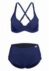 BECO BEERMANN Colour Block Bikini Set Damen - marine