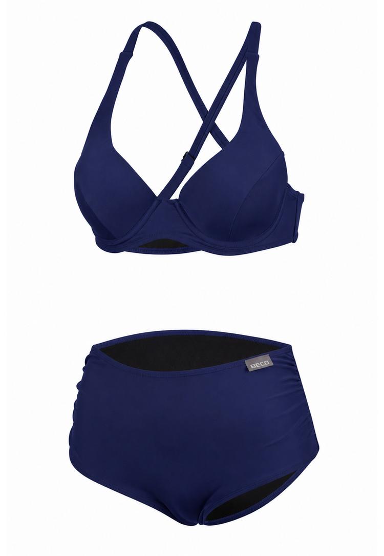 BECO BEERMANN BECO BEERMANN Colour Block Bikini Set Damen - marine - 0 | SportScheck