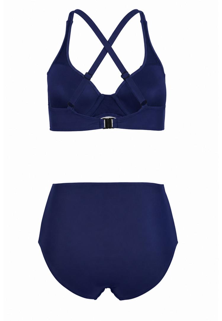 BECO BEERMANN BECO BEERMANN Colour Block Bikini Set Damen - marine - 1 | SportScheck