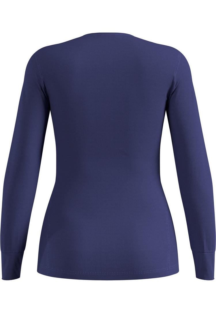 Odlo Odlo Active Warm Base Layer Shirt Funktionsshirt Damen - Skipper Blue(21119) - 0 | SportScheck