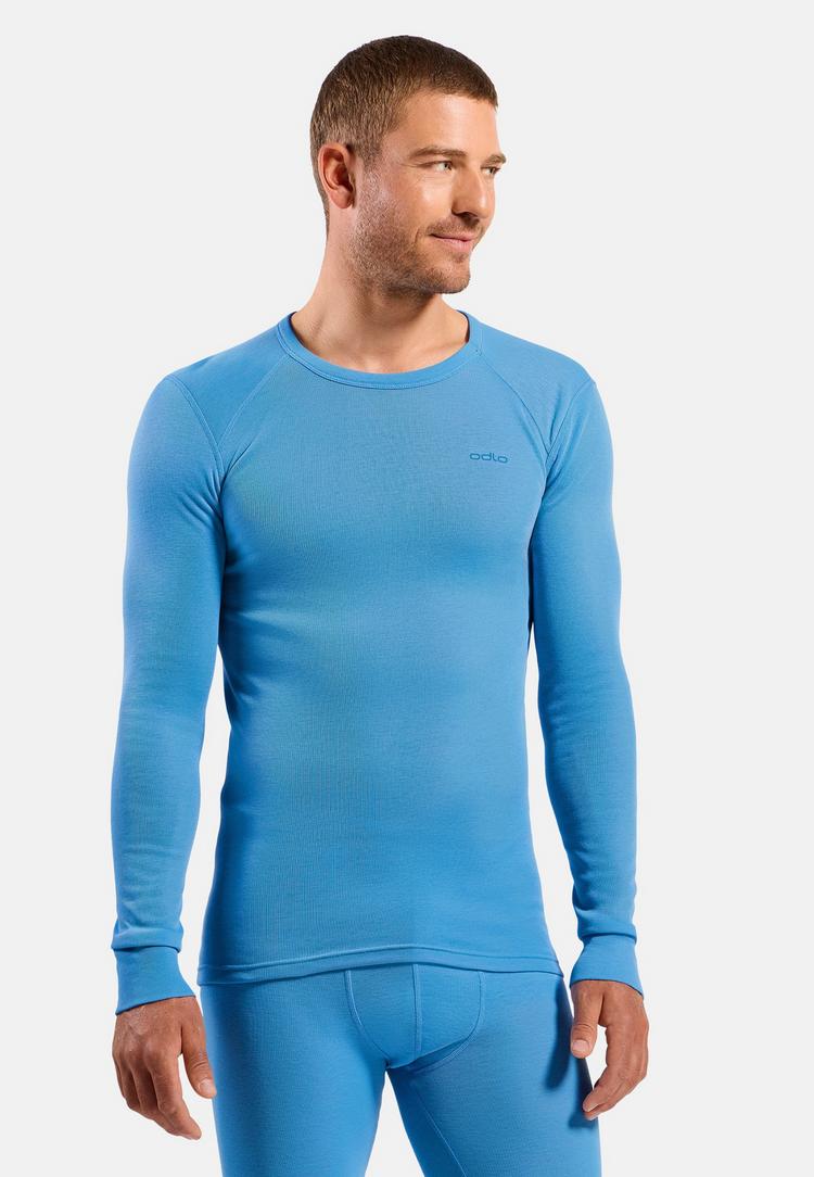 Odlo Odlo Active Warm Base Layer Shirt Funktionsshirt Herren - Azure Blue(20418) - 0 | SportScheck