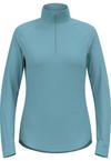 Odlo Berra Mid Layer Half-Zip Fleecepullover Damen - provincial blue(21090)