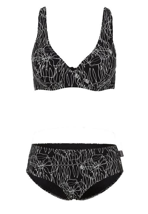 BECO BEERMANN Flower Lines Bikini Set Damen