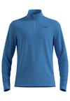 Odlo Roy Mid Layer Half-Zip Fleecepullover Herren - Azure Blue - dark sapphire stripes(20448)