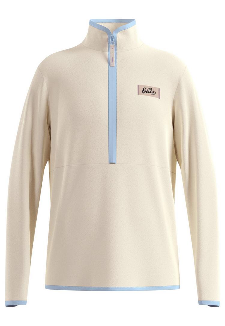 Odlo Odlo Classic Fleece Kids Mid Layer Half-Zip Fleecepullover Kinder - Cloud Cream(10513) - 0 | SportScheck