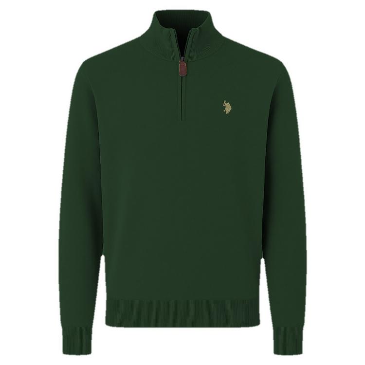 U.S. Polo Assn. U.S. Polo Assn. Strickpullover Strickpullover Herren - Dunkelgr&uuml;n - 0 | SportScheck