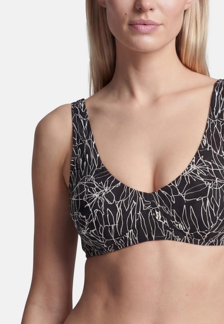 BECO BEERMANN BECO BEERMANN Flower Lines Bikini Set Damen - schwarz - 2 | SportScheck